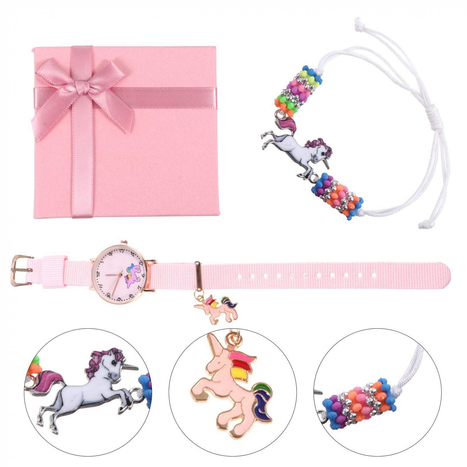 Часы Кварцевые Healvian Unicorn Petite Unicorn Для Девочек Сталь, розовый, фото №8