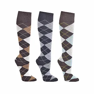 Комплект Гольфів Chaudhry-home-design 'Check' Для Підлітків та Жінок, 3 пари - Фото 1