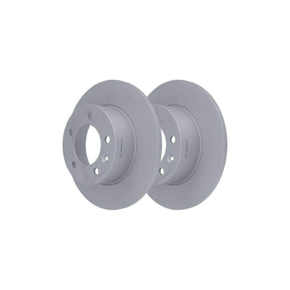 Гальмівний диск ATE 24.0112-0191.1 задня вісь, фото №2