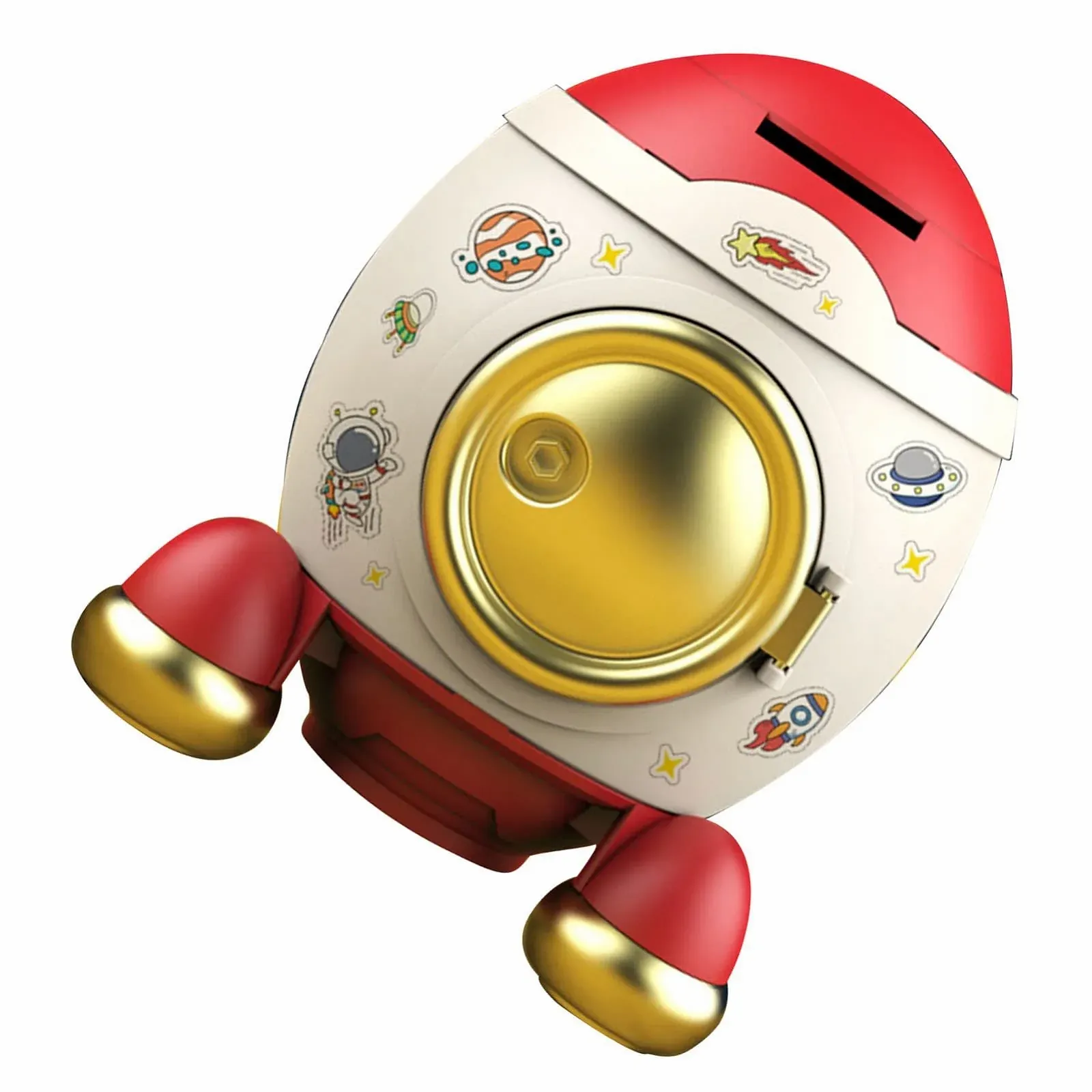 Скарбничка-ракета дитяча пластикова Сучасний декор, фото №3