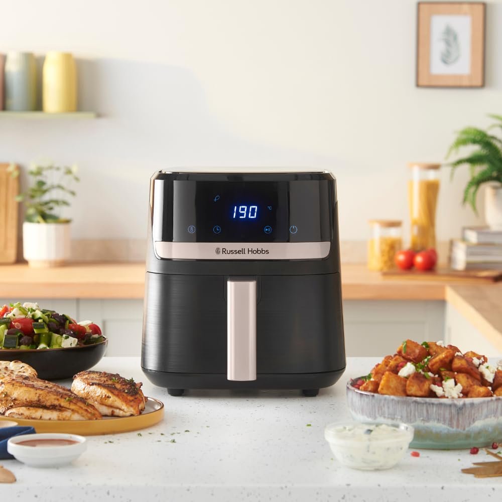 Мультипіч Russell Hobbs SatisFry 27610-56 4.3 л 1300 Вт 9 програм Чорна, фото №10 Мультипіч Russell Hobbs SatisFry 27610-56 4.3 л 1300 Вт 9 програм Чорна, фото №10