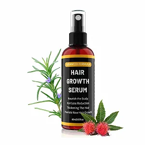 Спрей проти випадіння волосся для чоловіків і жінок, з олією розмарину для росту волосся 60 мл-04 - Фото 1