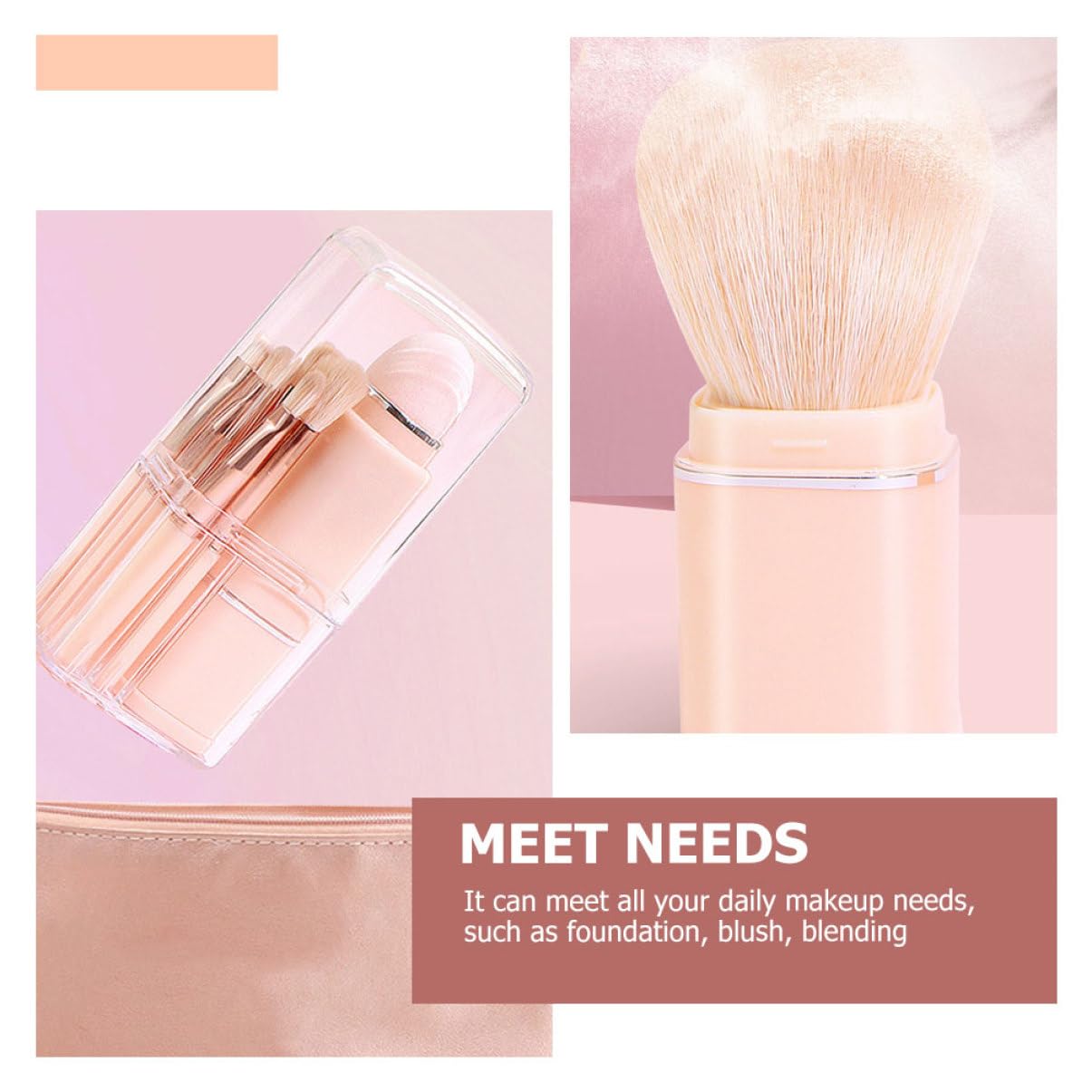 Набор кистей Angoily 4 набора 8 в 1 пластик, фото №7