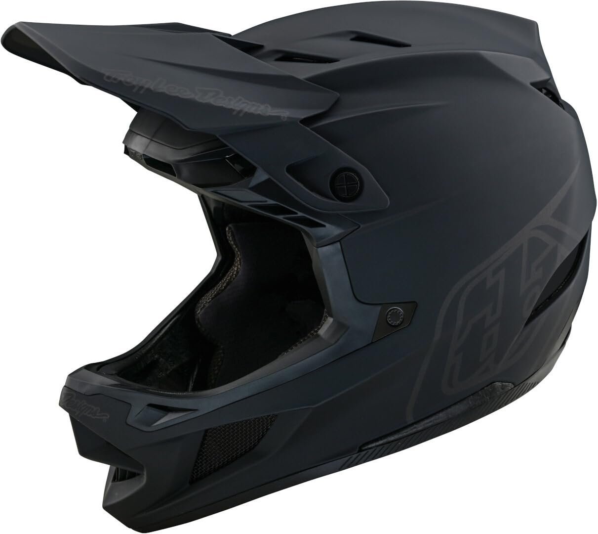 Шолом Troy Lee Designs D4 Composite для гірського велосипеда, Plain, для дорослих, чорний, XL, фото №1