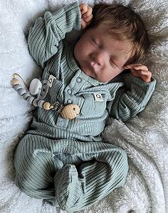 Лялька Zero pam Reborn Baby Boy Силіконова 48 см Водонепроникна - Фото 1