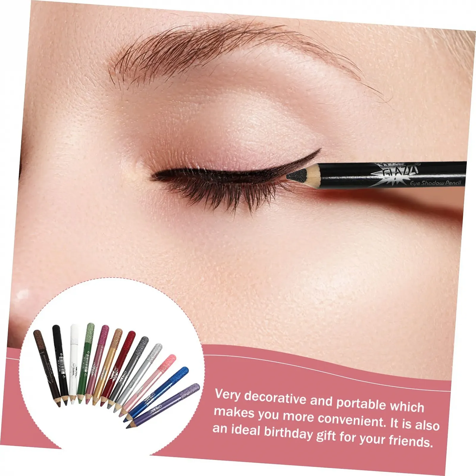 Олівець для очей FRCOLOR Перламутрові, фото №5 Олівець для очей FRCOLOR Перламутрові, фото №5