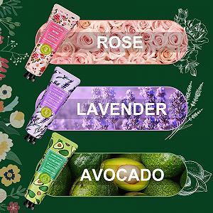 Крем для рук, набір 3 креми для рук та 2 пари шкарпеток synthetic.ua - Фото 1