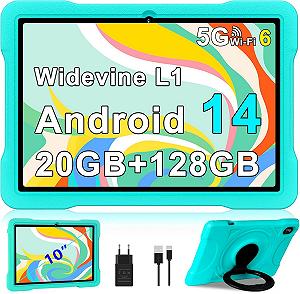 Планшет 10.1" UJJ U8 6+14/128Gb Android 14 6000 mAh Black - Фото 1