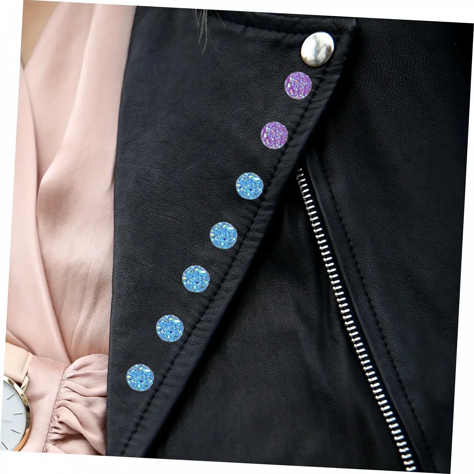 Стразы Gypsophila с плоским основанием, 100 шт., фото №6