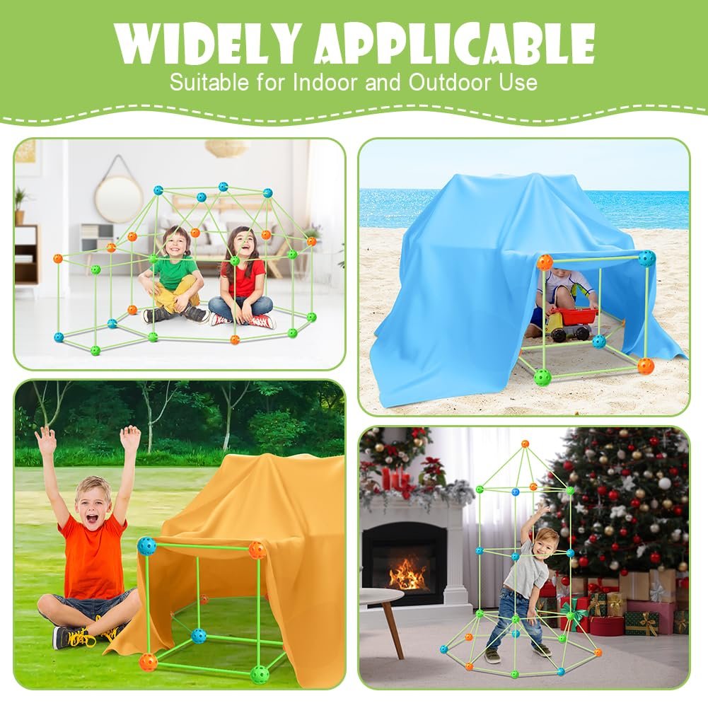 Набор OSDUE DIY 87 Pieces Fort Building Kits, фото №5