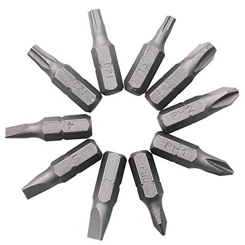 Викрутка набор Walfront 10 штук L-подібна розширювальна ручка двоголовкова шестигранна головка плоска Torx ручний інструмент, фото №6