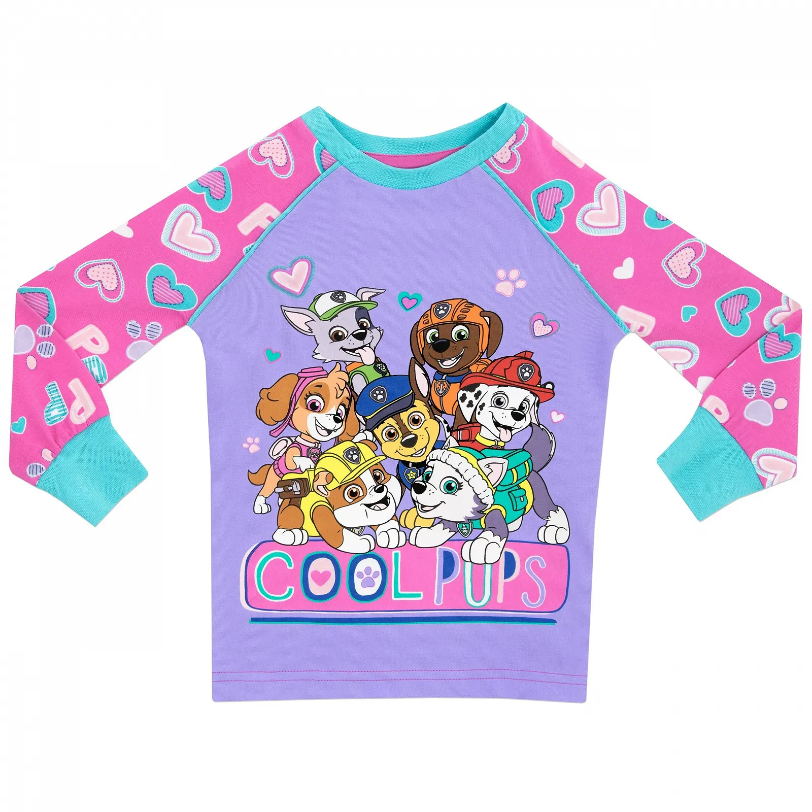 Пижама Slim Fit PAW PATROL для девочек, фото №2 Пижама Slim Fit PAW PATROL для девочек, фото №2