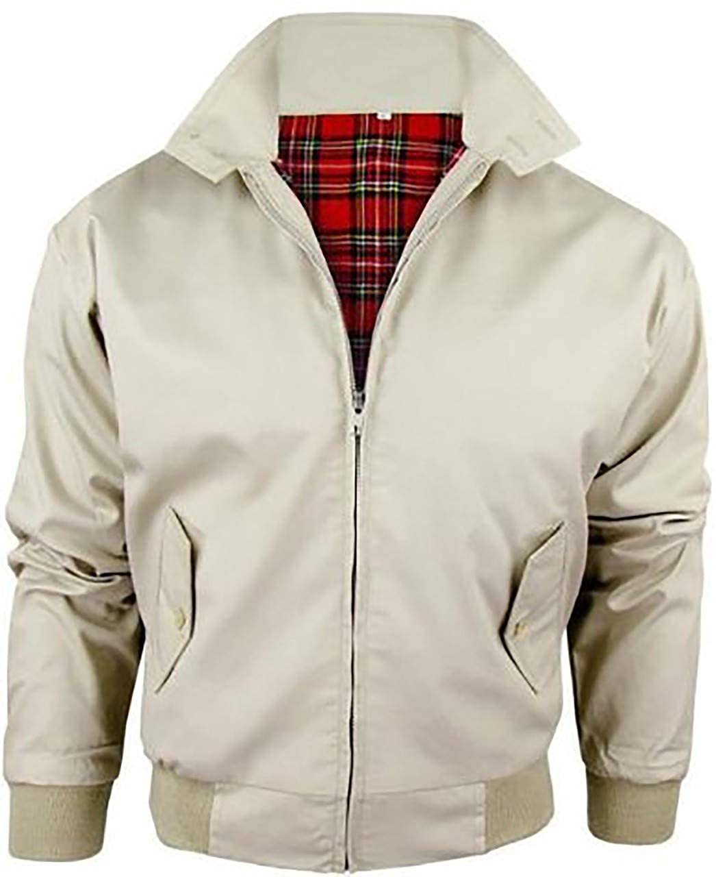 Куртка Harrington Harrington Спецодяг Дорослий Бомбер Класичний 1970-х Ретро Mod Skin Скутер Підкладка в клітинку, фото №1