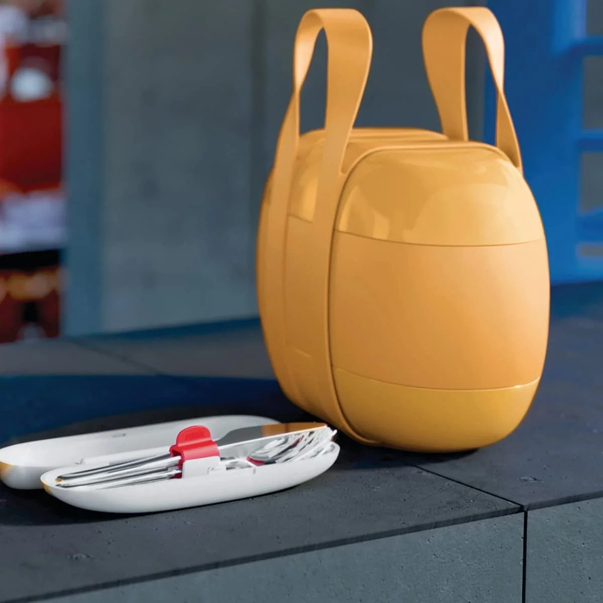 Набор дорожных столовых приборов Alessi Food a porter SA04S3 Ложка Вилка Нож 18/10 Нержавеющая сталь, фото №3 Набор дорожных столовых приборов Alessi Food a porter SA04S3 Ложка Вилка Нож 18/10 Нержавеющая сталь, фото №3