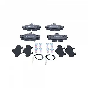 Комплект гальм ATE RENAULT TWINGO I передній гальмівні диски + гальмівні колодки synthetic.ua - Фото 1