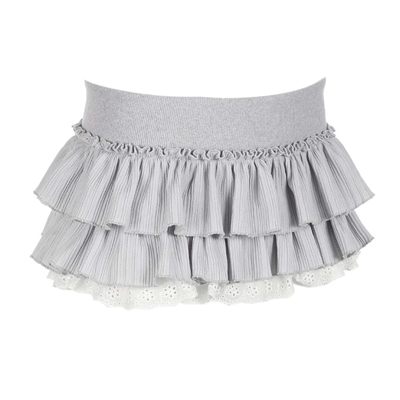 Спідниця Готична Ярусна з Рюшами Жіноча, фото №7