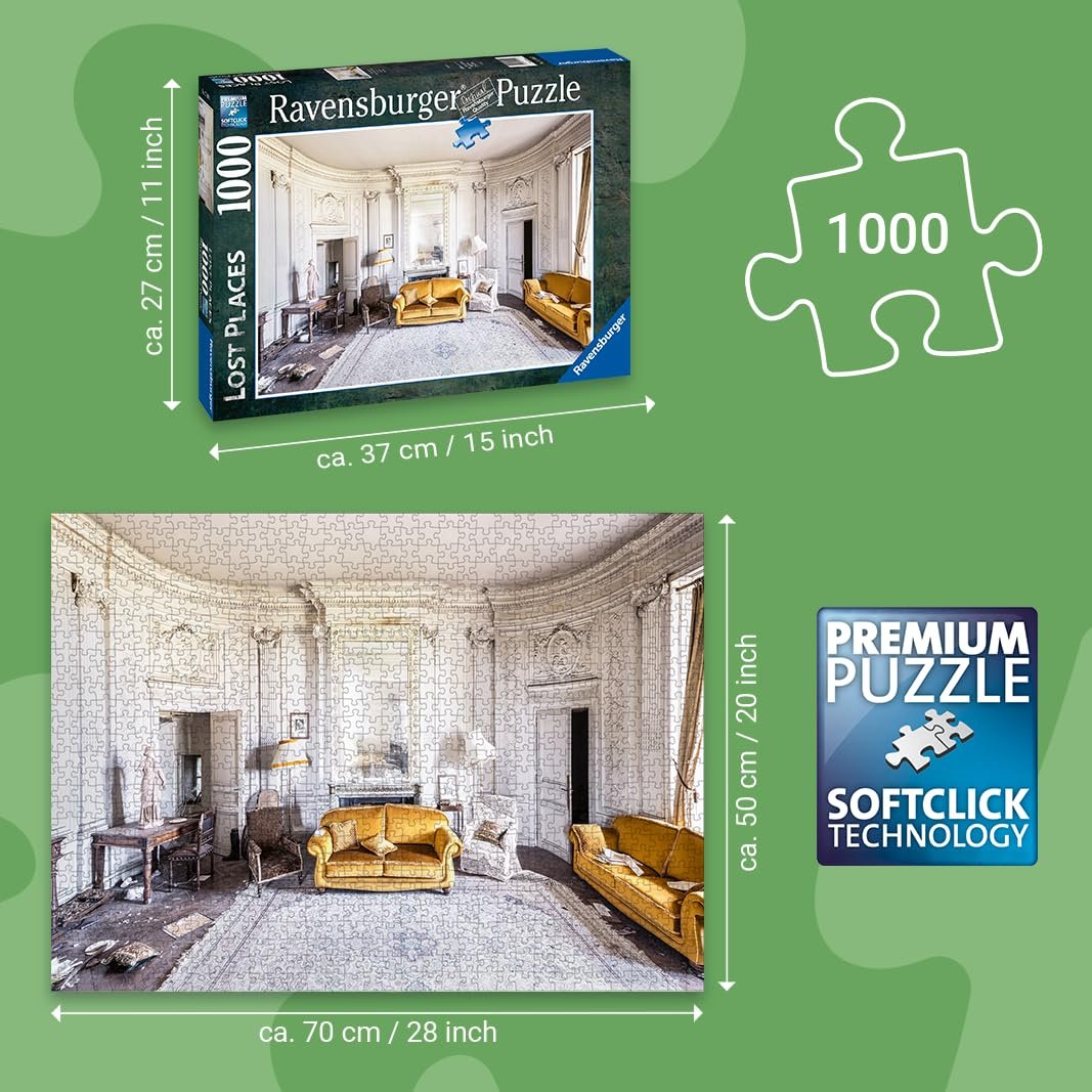 Пазл Ravensburger Lost Places White Room 1000 элементов, фото №3
