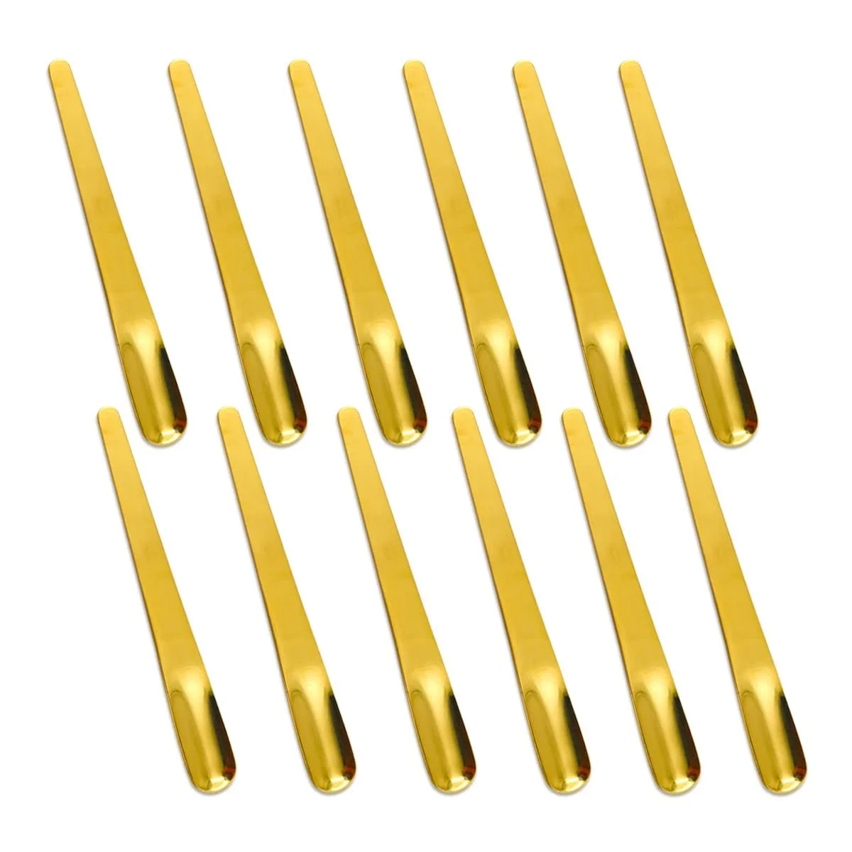 Ложка Десертна з нержавіючої сталі 12 шт. Gold, фото №1