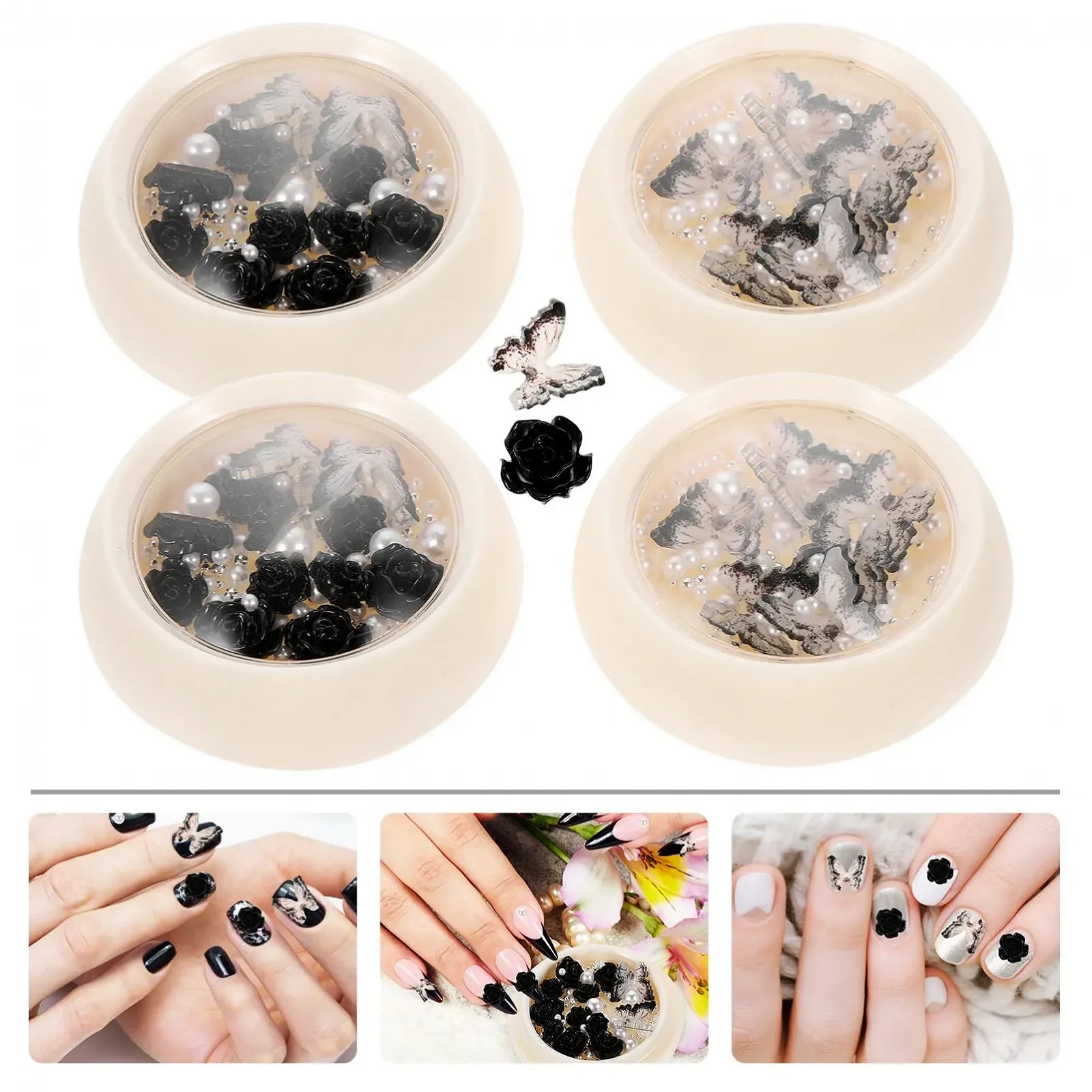 Аксесуари для гелевих нігтів LALAFINA, 4 коробки, фото №5