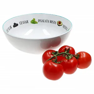 Миска Салатная MamboCat 26.5 см, 2.5 литра, Декоративная большая фарфоровая миска - Фото 1