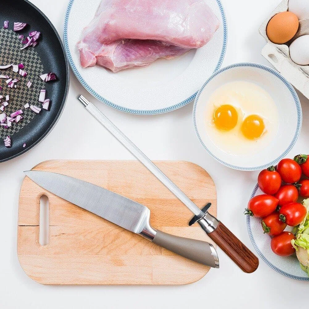 Мусат професійний плоский для кухонних ножів, фото №5