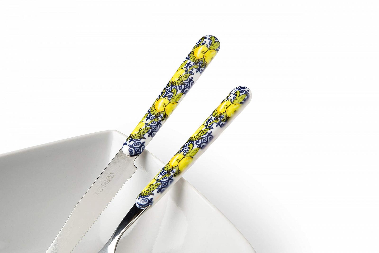 Набор столовых приборов Excelsa Amalfi 18/0 Нержавеющая сталь, фото №3 Набор столовых приборов Excelsa Amalfi 18/0 Нержавеющая сталь, фото №3