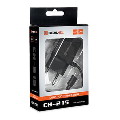 Зарядное устройство REAL-EL CH-215 black (EL123160015), фото №8