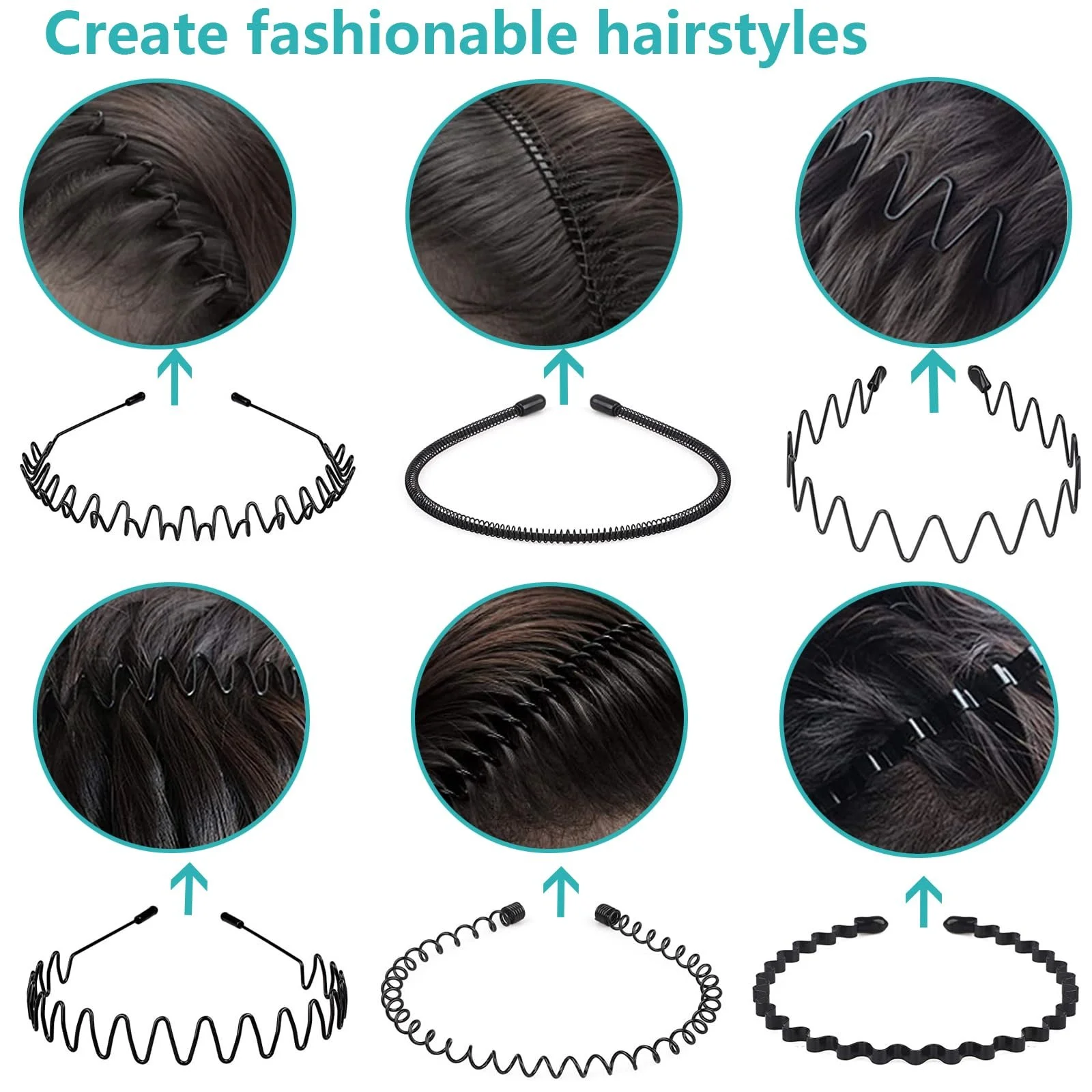 Металева Обруч для Волосся, фото №3