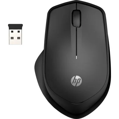 Мышка HP 280 Silent Wireless Black (19U64AA), фото №2 Мышка HP 280 Silent Wireless Black (19U64AA), фото №2