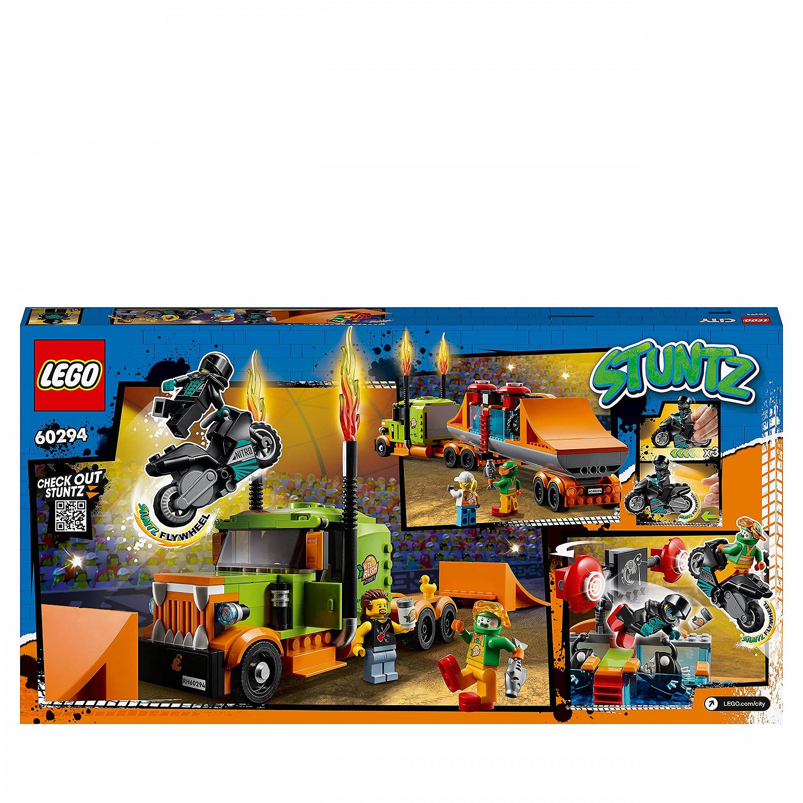 LEGO City Stuntz 60294 Трюковий шоу-грузовик, фото №6 LEGO City Stuntz 60294 Трюковий шоу-грузовик, фото №6