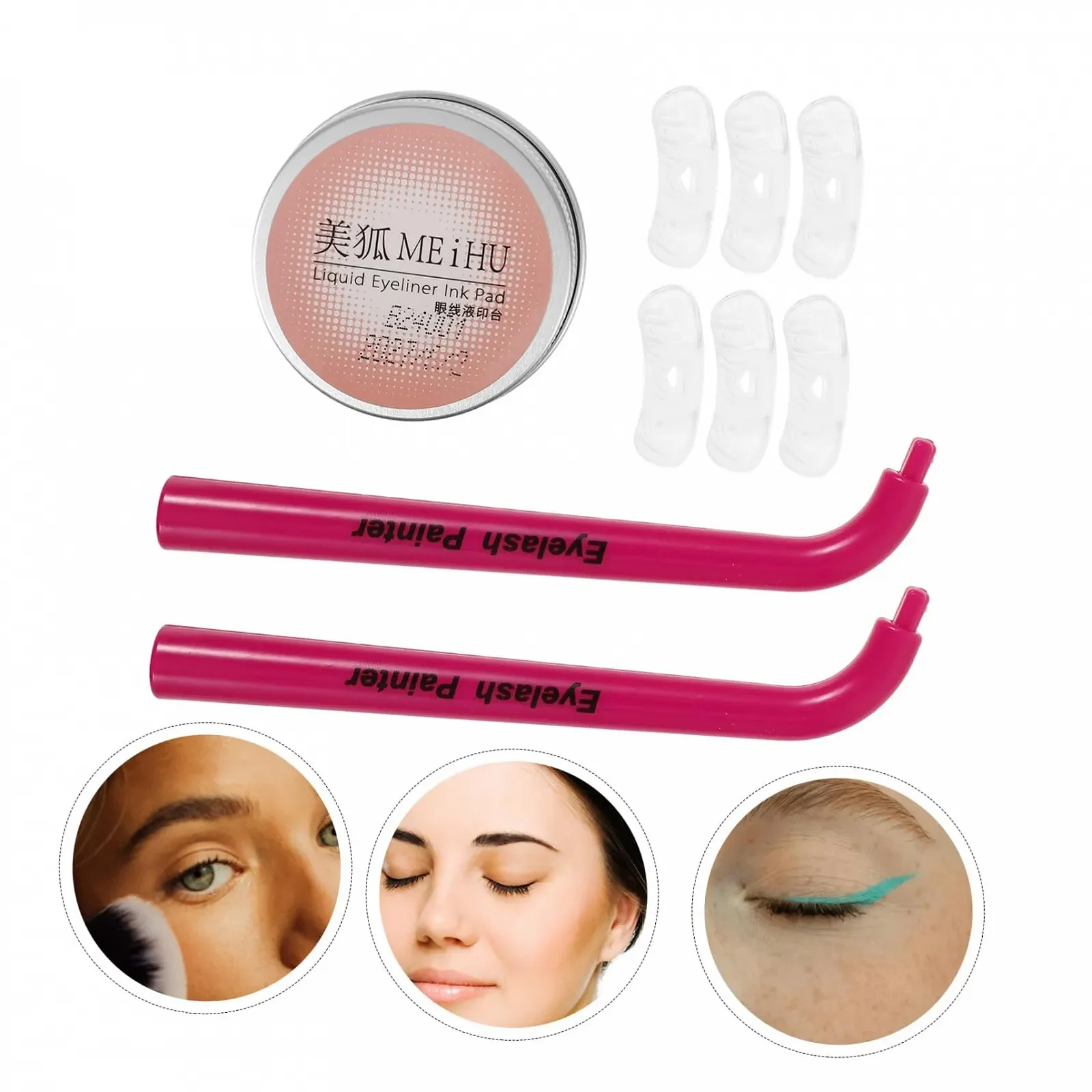 Трафарети для стрілок Gogogmee 1 набір для макіяжу очей, фото №2