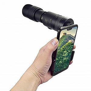 Монокуляр Tophacker 4K 10-300x40mm HD з кріпленням для смартфона та штативом - Фото 1
