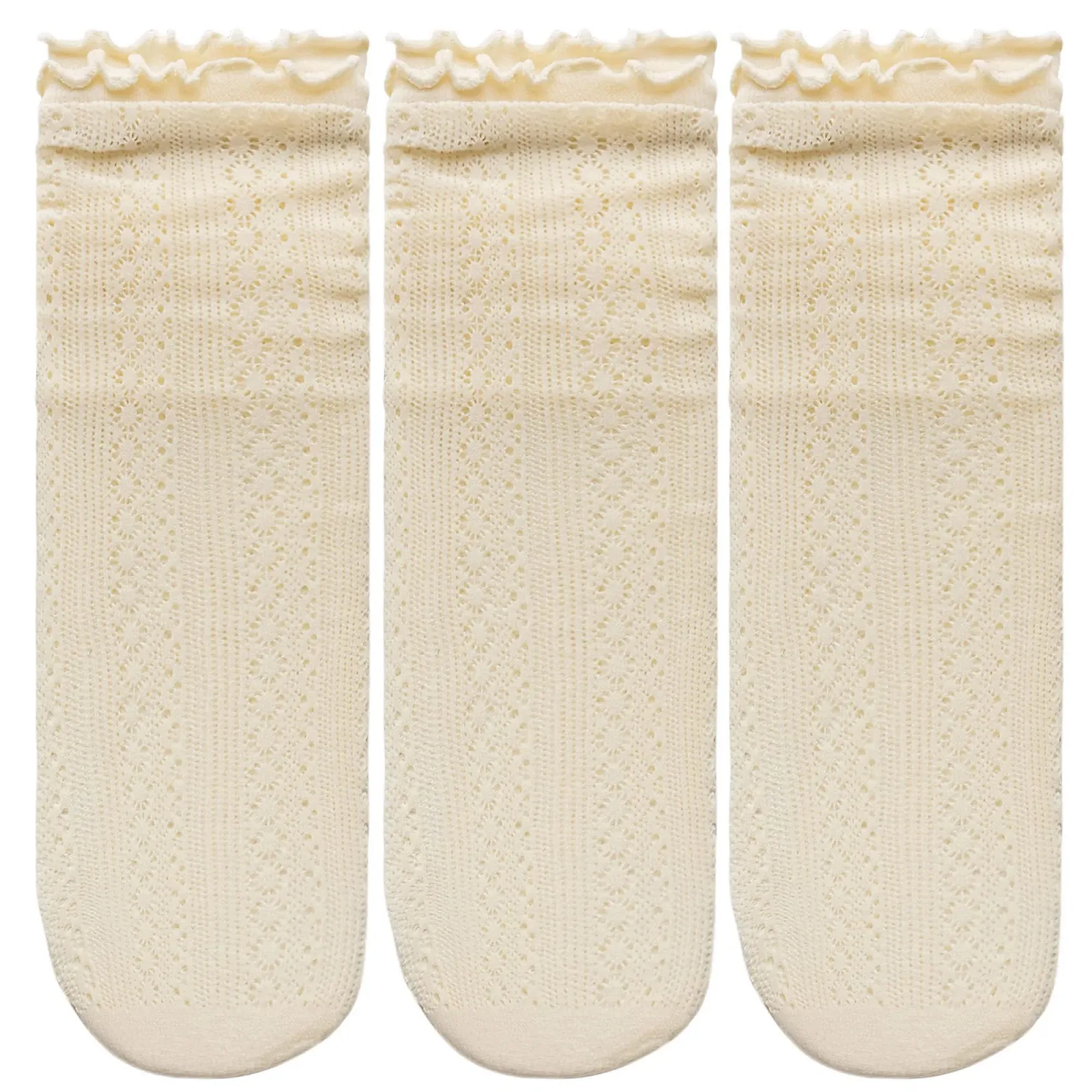 Жіночі шкарпетки з рюшами, тонкі, 35-39, фото №1 Жіночі шкарпетки з рюшами, тонкі, 35-39, фото №1