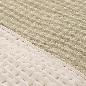 Покрывало GAMUSI Современный Легкий Переходный Весенний Летний Однотонный Хлопок 200 x 270 см Зеленый synthetic.ua - Фото 1