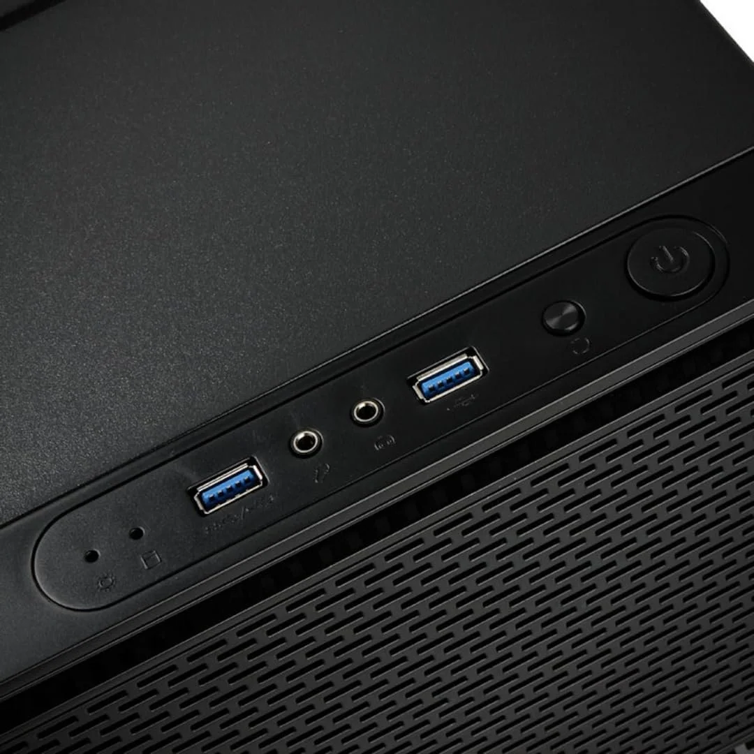 Корпус Kolink Satellite / без БЖ / Mini-ITX / Micro-ATX / 1x120мм / USB 3.0 / Чорний, фото №8 Корпус Kolink Satellite / без БЖ / Mini-ITX / Micro-ATX / 1x120мм / USB 3.0 / Чорний, фото №8