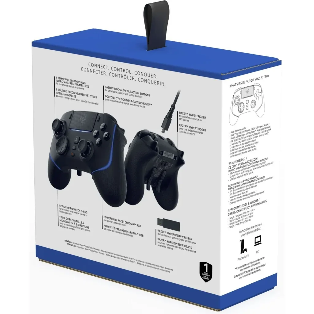 Геймпад Razer Wolverine V2 PRO for PS5 Black (RZ06-04710100-R3G1), фото №10