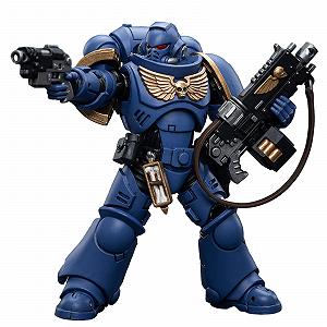 Фигурка Joytoy Warhammer 40k Ultramarines Intercessors, 1/18 - Фото 1