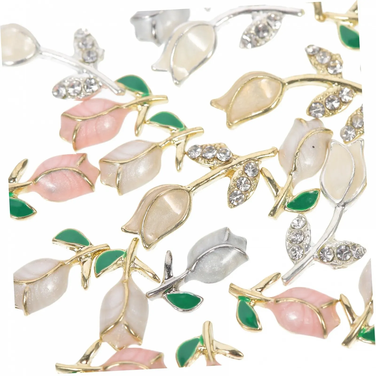 Цветок Healeved Металлическое украшение для ногтей 24 шт., фото №2