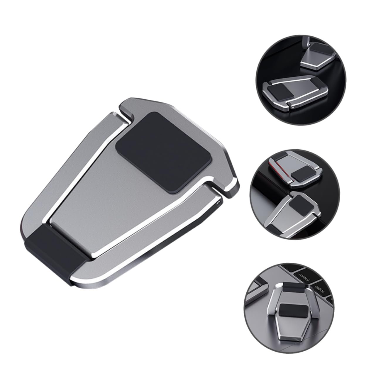 Підставка для ноутбука LALAFINA Алюмінієва Ергономічна для кращої циркуляції повітря та стабільності Колір випадковий, фото №9