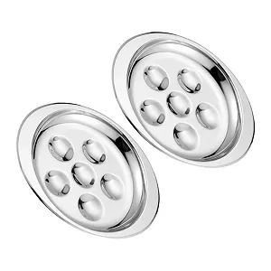 Формы для запекания улиток 2 штуки нержавеющая сталь термостойкие глубокие - Фото 1