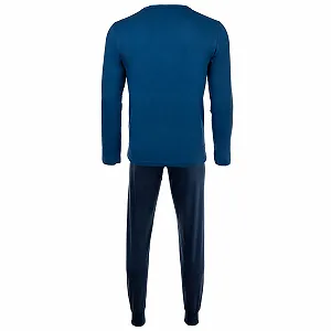 Комплект піжамний Sanetta для хлопчиків, 2 шт, довгий synthetic.ua - Фото 1