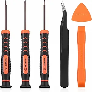 Набір викруток SSRDFU 6 шт - Набір ремонтних інструментів з Triwing Y00, Y1, Phillips PH000, пінцетом, тощо - Фото 1