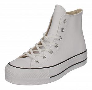 Кеды Converse CTAS Lift Hi Черный/Белый - Фото 1