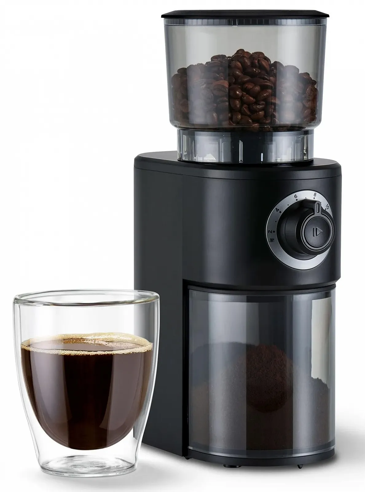 Электрическая кофемолка Tchibo Черная, фото №1