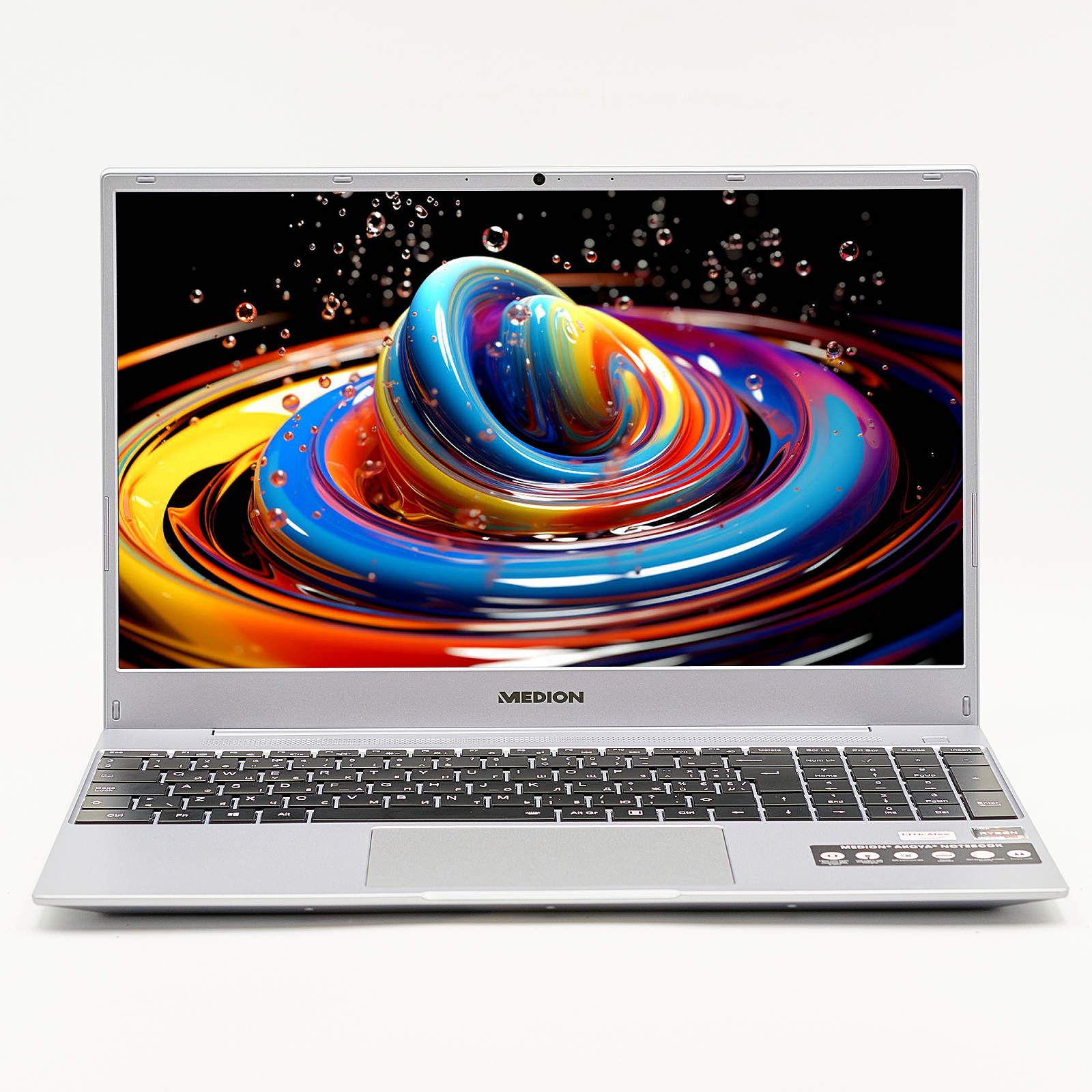 Ноутбук Medion E15303 Ryzen 5 4500U RAM 16 ГБ SSD 1 ТБ AMD Graphics Подсветка клавиатуры, б/у, фото №1