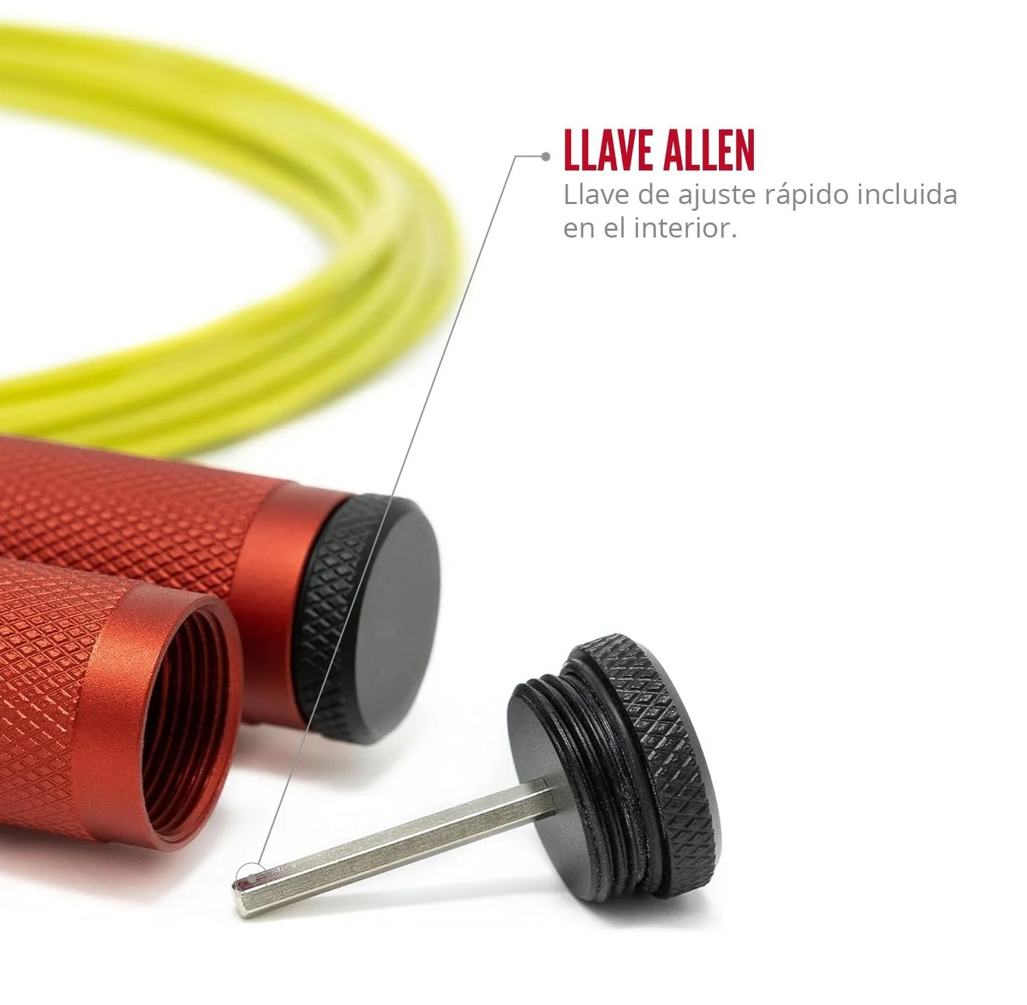 Скакалка Velites Sport Vropes Fire 2.0 Професійна Анодований алюміній, фото №4