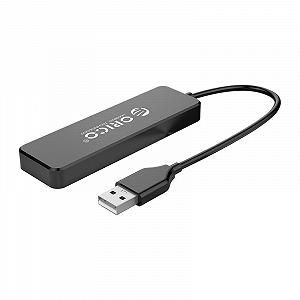 Концентратор USB2.0 Orico FL01-BK-BP 4хUSB2.0 Black CA913237 - Фото 1