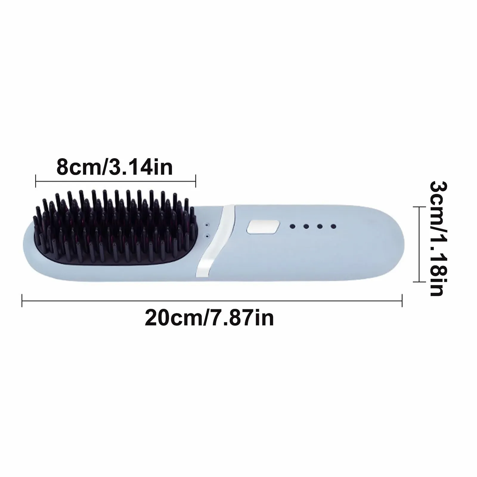 Розчіска-випрямляч Акумуляторна Портативна 3 температурні режими 4000 мАг, фото №6