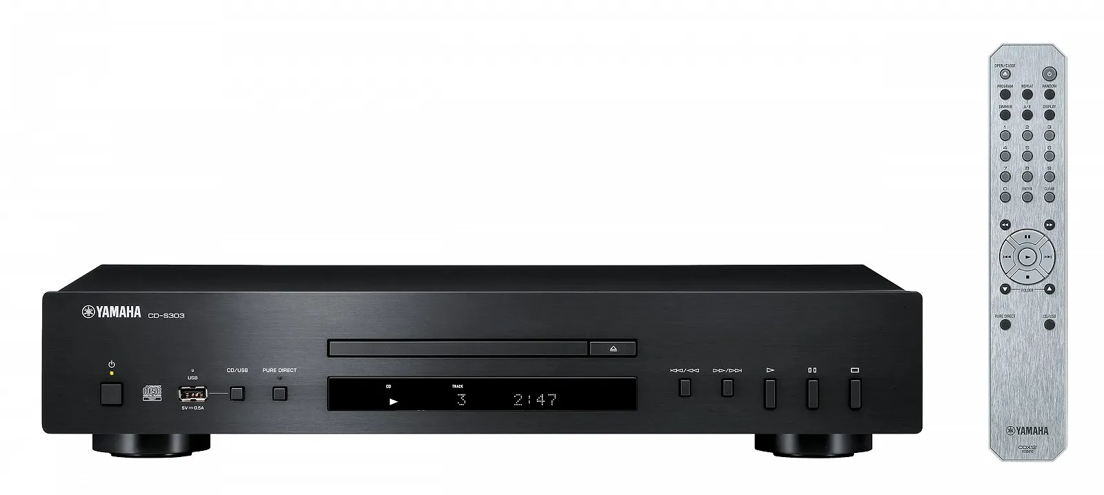 CD Yamaha CD-S303 Чорний, фото №2