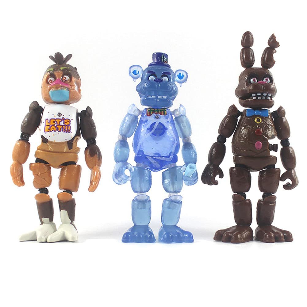 Фигурки Xinchangda FNAF, игровые Five Nights, подвижные, украшения для стола, детский подарок на Новый год, 6 шт., фото №4 Фигурки Xinchangda FNAF, игровые Five Nights, подвижные, украшения для стола, детский подарок на Новый год, 6 шт., фото №4